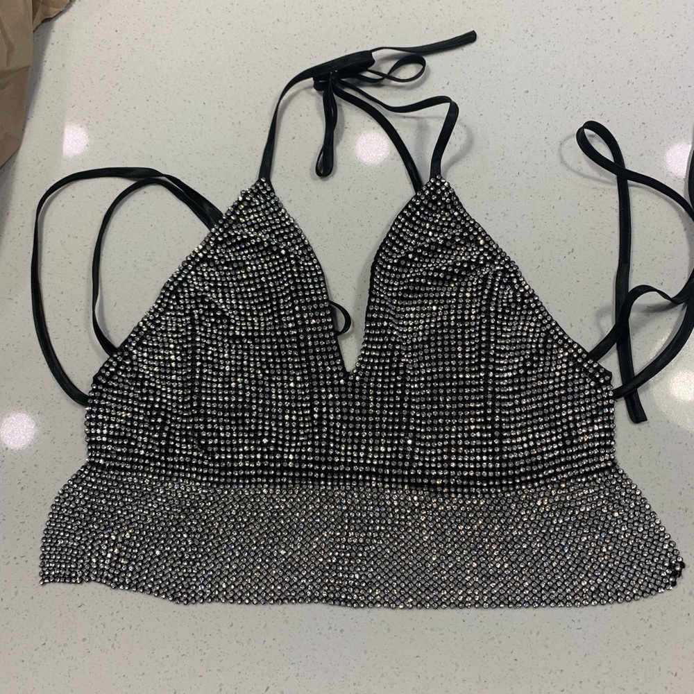 Superdown Saroyan halter top